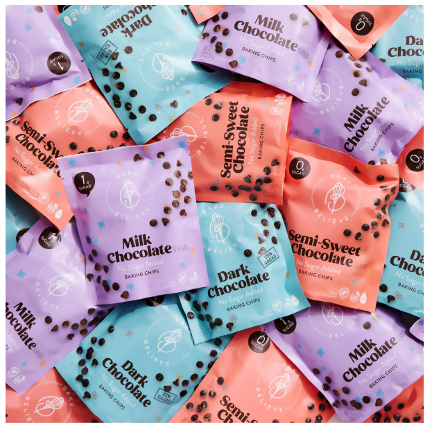 Bake Believe, Keto-Friendly, Milk Baking Chips, 9 oz. Pouch - Image 6