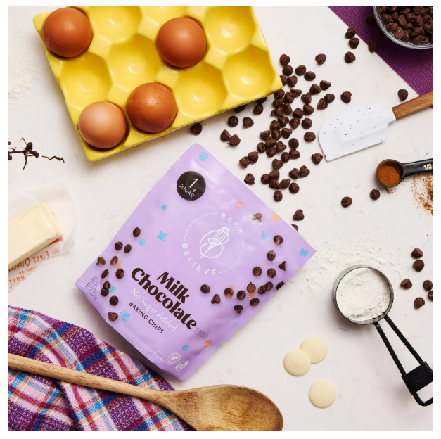 Bake Believe, Keto-Friendly, Milk Baking Chips, 9 oz. Pouch - Image 4