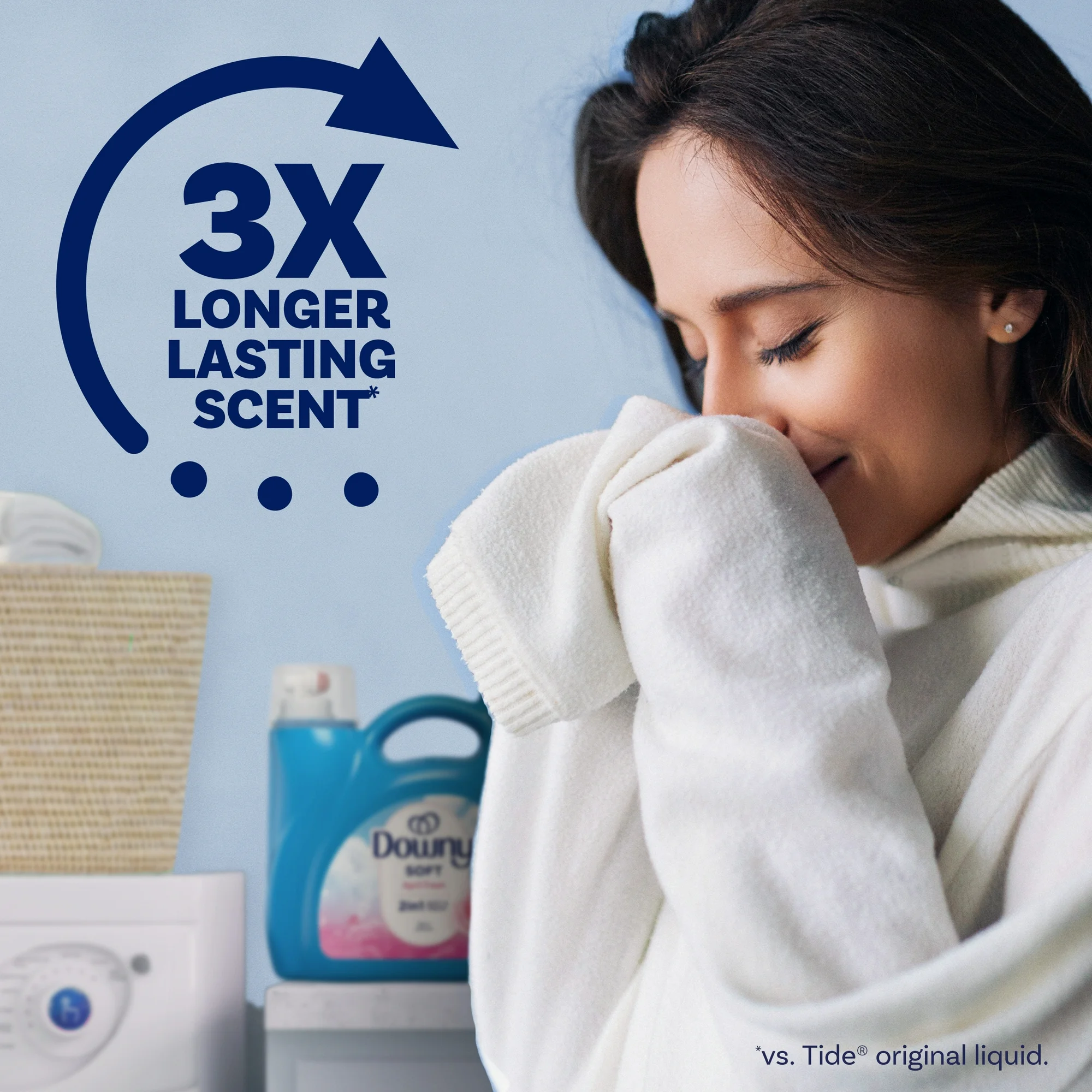 Downy Liquid Laundry Fabric Softener and Conditioner, April Fresh Scent, 140 fl oz, 190 Loads - Image 8