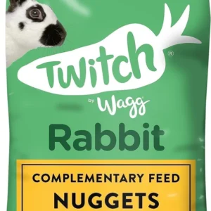 Wagg Twitch Rabbit Food 10kg - Complementary Feed Nuggets 10 kg (Pack of 1)
